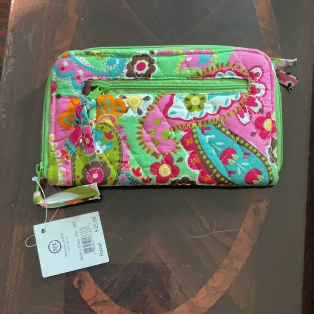 SPC quilted wallet, NWT